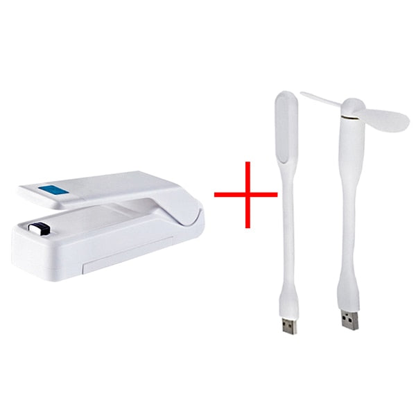 Portable Hand Held Mini Plastic Bag Sealing Machine - Multi-functional Snack Storage Bag Sealer