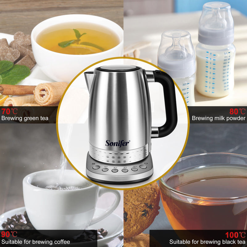 TempPro Smart Electric Kettle with Keep-Warm Function