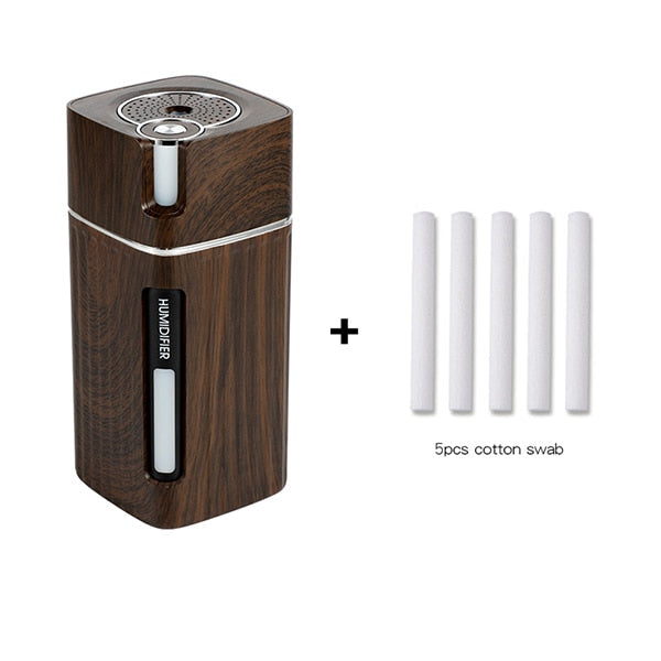 ZenBreeze Ultrasonic Wood Grain Humidifier