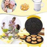 Mini Waffle Maker - Non-Sticky Pancake Breakfast Machine