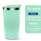 MagnaBlend Self-Stirring Mug - USB Rechargeable Magnetic Coffee Cup