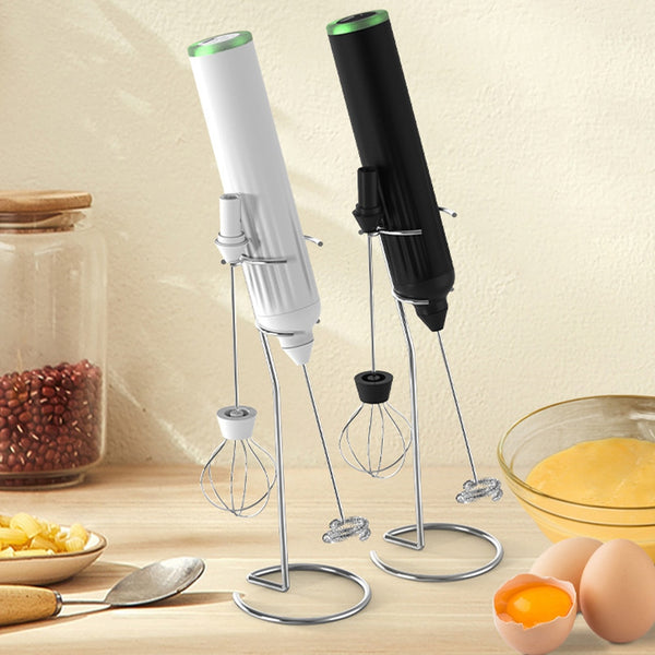 Portable Electric Immersion Blender - Rechargeable Handheld Mixer for Soups, Smoothies, and Sauces
