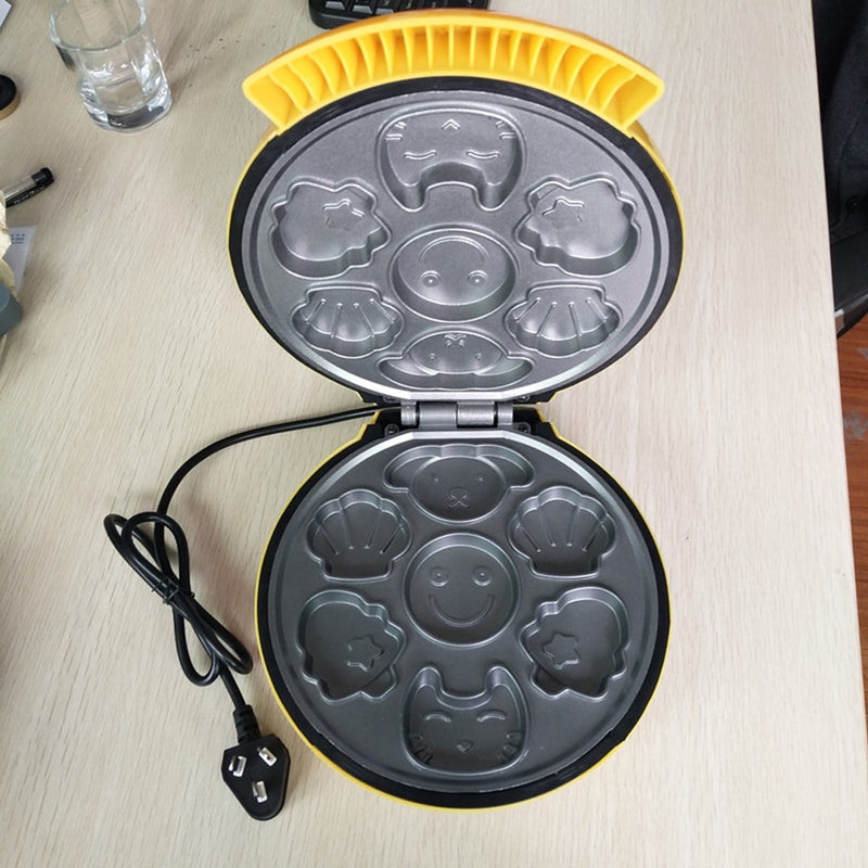 Mini Waffle Maker - Non-Sticky Pancake Breakfast Machine