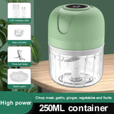 Portable USB Rechargeable Food Processor - Mini Electric Chopper