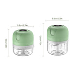 Portable USB Rechargeable Food Processor - Mini Electric Chopper